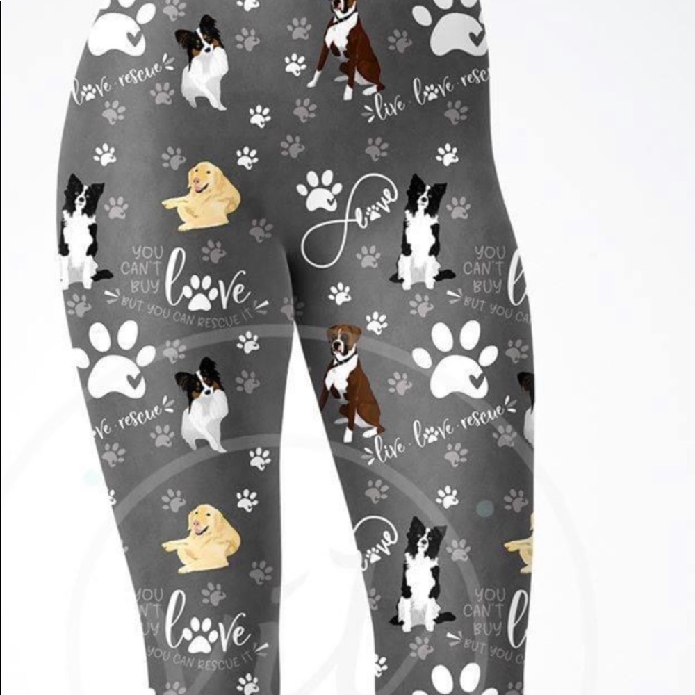 Custom leggings Dog Rescue